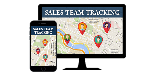 sales team tracking on mobile